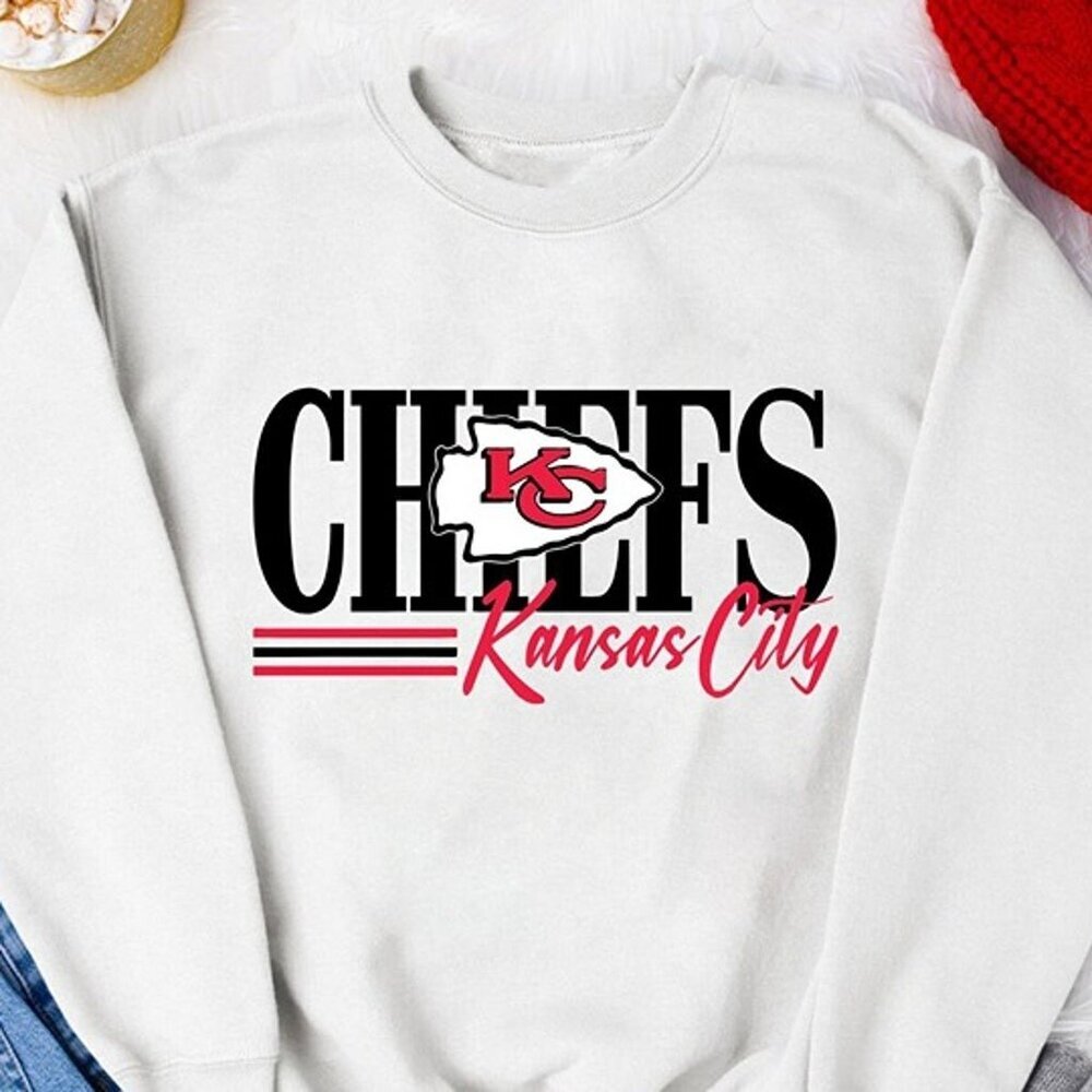 Kansas City Football Style Sweatshirt NFL Retro Fan Gift Crewneck 05